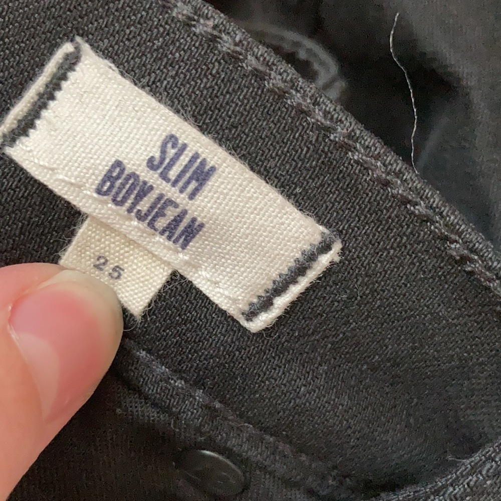 Madewell slim boyjean